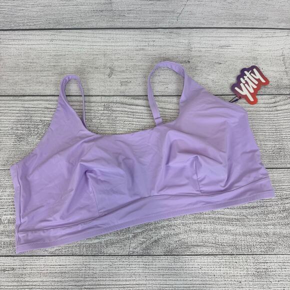 Yitty Plus Size Light Purple Shaping Two Piece Swimsuit Size 5X (26/28) - Picture 2 of 14